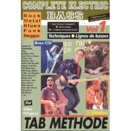 Complete electric bass + CD - Volume 1 Complete electric bass + CD - Volume 1