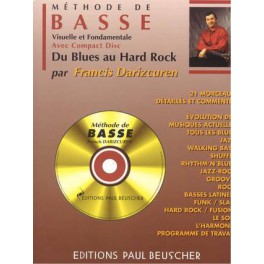 Méthode de basse + CD - Du Blues au Hard rock Méthode de basse + CD - Du Blues au Hard rock