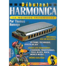 Débutant Harmonica + CD - La méthode universelle Débutant Harmonica + CD - La méthode universelle