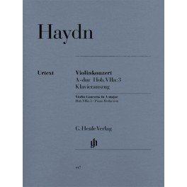 Concerto pour violon et orchestre en la majeur Hob. VIIa 3 Concerto pour violon et orchestre en la majeur Hob. VIIa 3