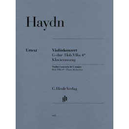 Concerto pour violon et orchestre en sol majeur Hob. VIIa 4 Concerto pour violon et orchestre en sol majeur Hob. VIIa 4