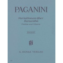 60 Variations sur Barucabà pour violon et guitare op. 14 60 Variations sur Barucabà pour violon et guitare op. 14