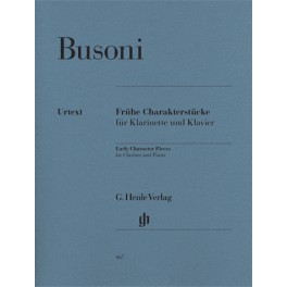 Pièces de caractère de jeunesse pour clarinette et piano (première édition) Pièces de caractère de jeunesse pour clarinette et piano (première édition)