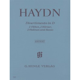 Divertimento en ré majeur Hob. II 8 pour 2 flûtes, 2 cors, 2 violons et violoncelle Divertimento en ré majeur Hob. II 8 pour 2 flûtes, 2 cors, 2 violons et violoncelle