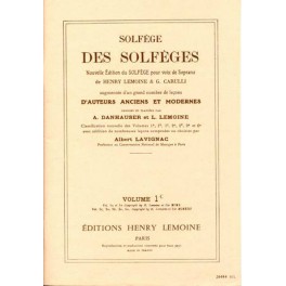 Solfège des solfèges - Volume 1C Solfège des solfèges - Volume 1C