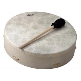 Tambour chamanique en peau synthétique Tambour chamanique en peau synthétique