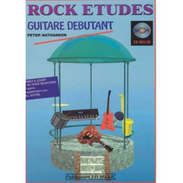 Rock études guitare débutant et CD Rock études guitare débutant et CD