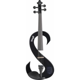 Violon électrique 4/4 Black Violon électrique 4/4 Black