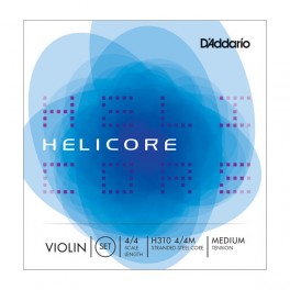 D'Addario Helicore - Jeu de cordes pour violon 4/4 D'Addario Helicore - Jeu de cordes pour violon 4/4