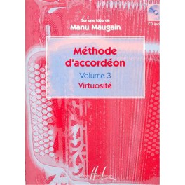 Méthode d'accordéon +CD - Virtuosité vol. 3 Méthode d'accordéon +CD - Virtuosité vol. 3