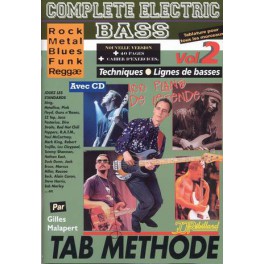 Complete electric bass + CD - Volume 2 Complete electric bass + CD - Volume 2